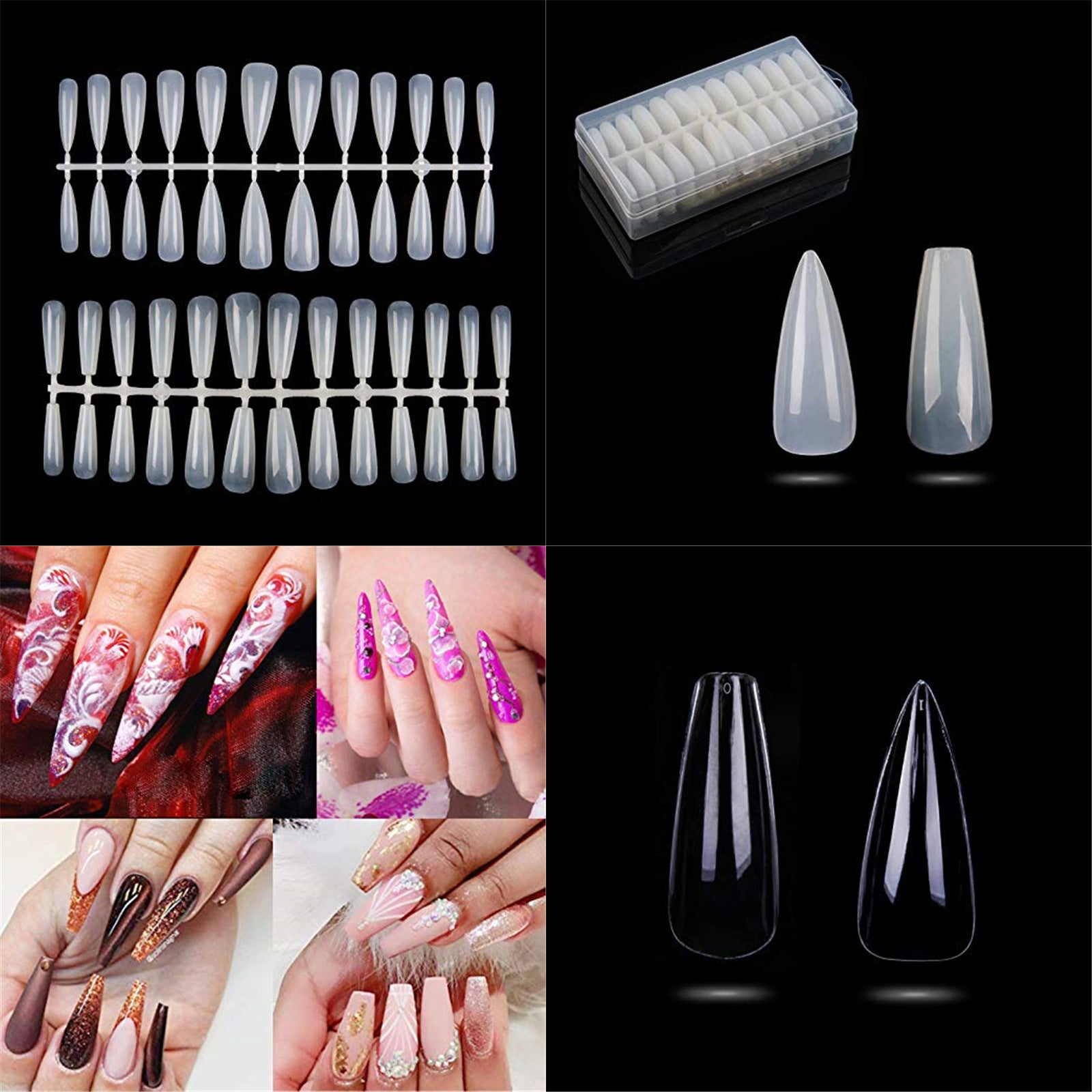 Non-marking false nails Non-marking false nails